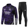 Tréninkový Mikina Real Madrid Purple Version Dragon Čtvrt Zip 2023-24 Tréninkový Mikina Real Madrid Purple Version Dragon Čtvrt Zip 2023-24